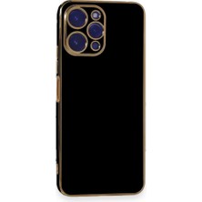 Zamerya Poco M6 Pro 5g Kılıf Volet Silikon - Siyah