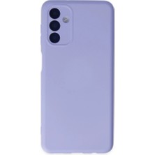 Zamerya Galaxy A04S Kılıf Nano Içi Kadife Silikon - Lila