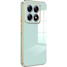 Zamerya Mi 14T Pro Volet Silikon - Açık Yeşil