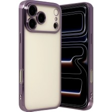 Zamerya Iphone 17 Pro Max Razer Lensli Silikon - Mor
