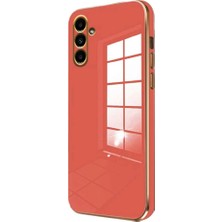 Zamerya Galaxy A55 5g Kılıf Volet Silikon - Kırmızı