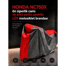Motokit Honda NC750X Modelleriyle Uyumlu Lüx Motosiklet Brandası