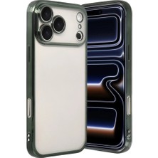 Zamerya Iphone 17 Pro Razer Lensli Silikon - Yeşil