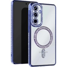 Zamerya Galaxy A17 5g Joke Simli Magneticsafe Kılıf - Mavi