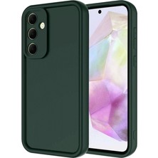Zamerya Galaxy A17 5g Viera Silikon - Koyu Yeşil