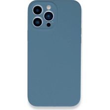 Zamerya Iphone 13 Pro Max Kılıf Lansman Legant Silikon - Açık Mavi