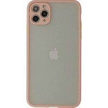 Zamerya Iphone 12 Pro Kılıf Montreal Silikon Kapak - Pembe