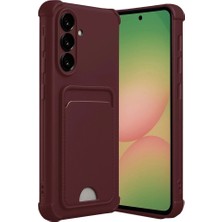 Zamerya Galaxy A17 5g Kelvin Kartvizitli Silikon - Bordo
