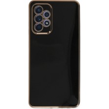 Zamerya Galaxy A32 Kılıf Volet Silikon - Siyah