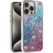 Zamerya Iphone 16 Pro Kılıf Blade Aynalı Desenli Kapak - Desen 4