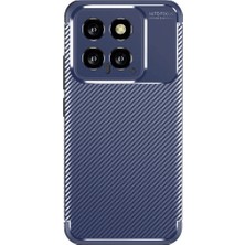 Zamerya Mi 14T Kılıf Auto Focus Karbon Kapak - Lacivert