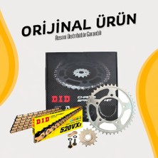 DID BAJAJ DOMİNAR 400 UG ZİNCİR DİŞLİ SETİ (2017-2025) X-RİNGLİ ZİNCİR (GOLD RENK)