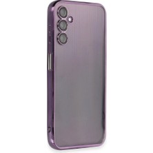 Zamerya Galaxy A14 4g Kılıf Razer Lensli Silikon - Mor