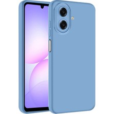 Zamerya Galaxy A07 4g Nano Içi Kadife Silikon - Mavi