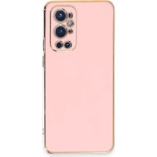 Zamerya One Plus 9 Pro Kılıf Volet Silikon - Pembe