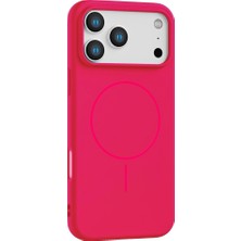 Zamerya Joko Iphone 17 Pro Jully Magsafe Kapak - Pembe