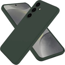 Zamerya Galaxy A26 Kılıf First Silikon - Koyu Yeşil