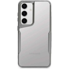 Zamerya Galaxy A05S Kılıf Boyi Silikon Kapak - Gümüş