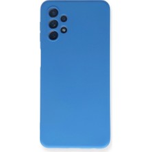 Zamerya Galaxy A52 Kılıf Nano Içi Kadife Silikon - Mavi