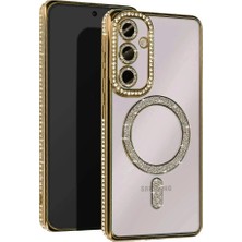 Zamerya Galaxy A17 5g Joke Simli Magneticsafe Kılıf - Gold