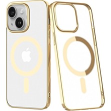 Zamerya Iphone 14 Plus Kılıf Element Magneticsafe Sert Kapak - Gold