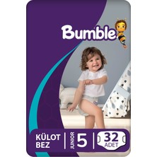 Bumble 5 Numara Junior Külot Bebek Bezi 11-18 Kg 32 Adet
