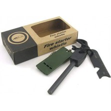 Marsilyan™- Survive Magnezyum Çubuğu Ateş Başlatıcı Çakmak Taşı