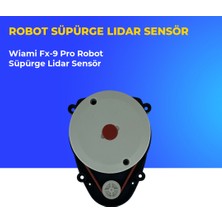 Ümit Maker Wiami Fx-9 Pro Robot Süpürge Lidar Sensör
