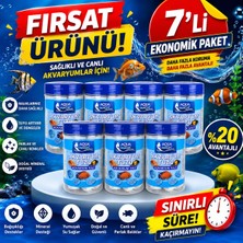 Aqua Magic Akvaryum Tuzu 7'li Fırsat Paketi | Balıklar İçin Akvaryum Su Bakım ve Mineral Desteği