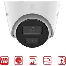 Hikvision DS-2CD1343G2-LIUF - 4mp Smart Hybrid Light Turret Network Kamera