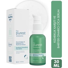 The Purest Solutions Soothing & Smoothing Cica Serum 30 ml / Hassas Ciltler Için Bariyer Onarıcı Cica Serum 30 ml