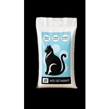 AKS Tozsuz Doğal Bentonit Kedi Kumu 10 Lt Yüksek Koku Kontrolü
