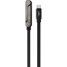 Bontec 240W Hızlı Şarj Kablosu, 5A Usb-C To C Şarj ve Data Kablosu, 1.2 Metre Kablo Uzunluğu, Örgü Kablo, Esnek ve Dayanıklı Yapı (Type-C)