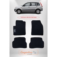 Rizline Ford Fusion 2002-2012 Araca Özel Halı Paspas Siyah