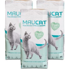 Maucat Doğal Bitki Bazlı Topaklanan Kedi Kumu 24 Lt