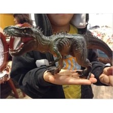AKS 30 cm Gerçekçi T-Rex Figür, Kapanıp Açılabilen Ağız Özelliği ile Eğlenceli Oyun