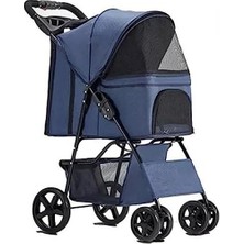 AKS Lacivert Kedi Köpek Puseti, 46X78X99CM