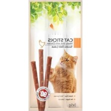 AKS Tavuklu Kedi Stick Ödül - 3'lü Set