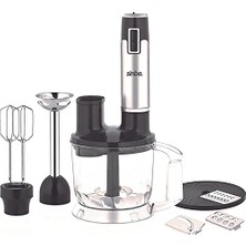 AKS Sinbo SHB-3186 El Blender Seti, Siyah
