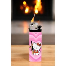 AKS Hello Kitty Dıkşın Baskılı Çakmak