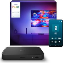 AKS Philips Hue HDMI Sync Box 8k, 4 HDMI Bağlantısı, Akıllı Aydınlatma, Gen2