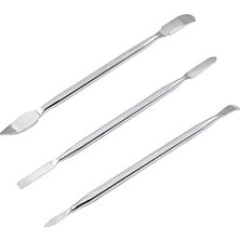 AKS 3 Adet Metal Spudger Çift Uçlu Açılan Pry Araçları, Dizüstü Bilgisayar, Tablet, Iphone, Ipad, Cep Telefonu Diğer Mobil Cihazlar Için Profesyonel Kaldırıcı Açma Spudger