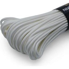 AKS Bileklik ve Outdoor Polyester Paracord Ip 4 mm 30 Metre Beyaz