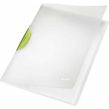 AKS Wow A4 Colorclip Magic Sıkıştırmalı Dosya, Yeşil, 30 A4 Sayfa Kapasiteli, Esnek Plastik, 41740059