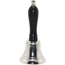 AKS Metal Okul Çanı, Yemek & Resepsiyon Zili(Gümüş)