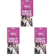 AKS Plus Sterilised Adult Cat Stick Treats With Chicken&cranberry 15 gr 3lü Paket