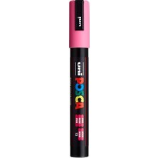 AKS -Ball Pc-5m Su Bazlı Poster Markörü, Pembe