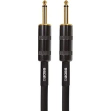 AKS Bsc-3 Hoparlör Kablosu, 14 Awg Bakır Çekirdekli Tel, 1/4 Inç Konnektörler, 3 Ft/1 M Uzunluk