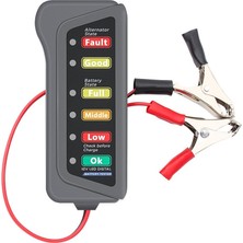 AKS 12 Volt Aküler Için Akü Test Cihazı Tüm Otomobil Motosiklet Iş Makineleri Için Uygundur
