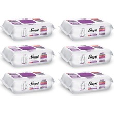 AKS Sleepy Easy Clean Orkide Bahçesi Yüzey Temizlik Havlusu Mendili 6X100 (600 Yaprak)